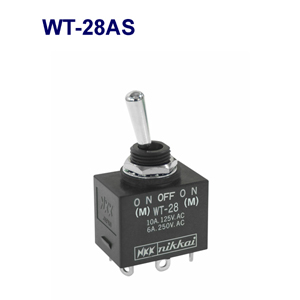 NKK Switches Toggle switches( Water proof type) WT-28AS  10pcs