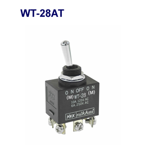 NKK Switches Toggle switches( Water proof type) WT-28AT  10pcs