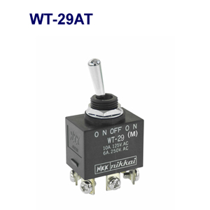 NKK Switches Toggle switches( Water proof type) WT-29AT  15pcs