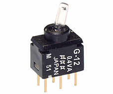 NKK Switches Illuminated toggle switches G-12CPM  40pcs
