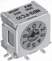 NKK Switches Rotary code switches ND3-FC10H  60pcs