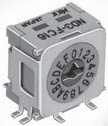 NKK Switches Rotary code switches ND3-FC16H  60pcs