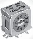 NKK Switches Rotary code switches ND3-FR10H  60pcs