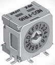 NKK Switches Rotary code switches ND3-FR16H  60pcs