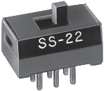 NKK Switches Slide switches SS-22SDP2  200pcs