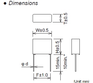Dimensions of XE