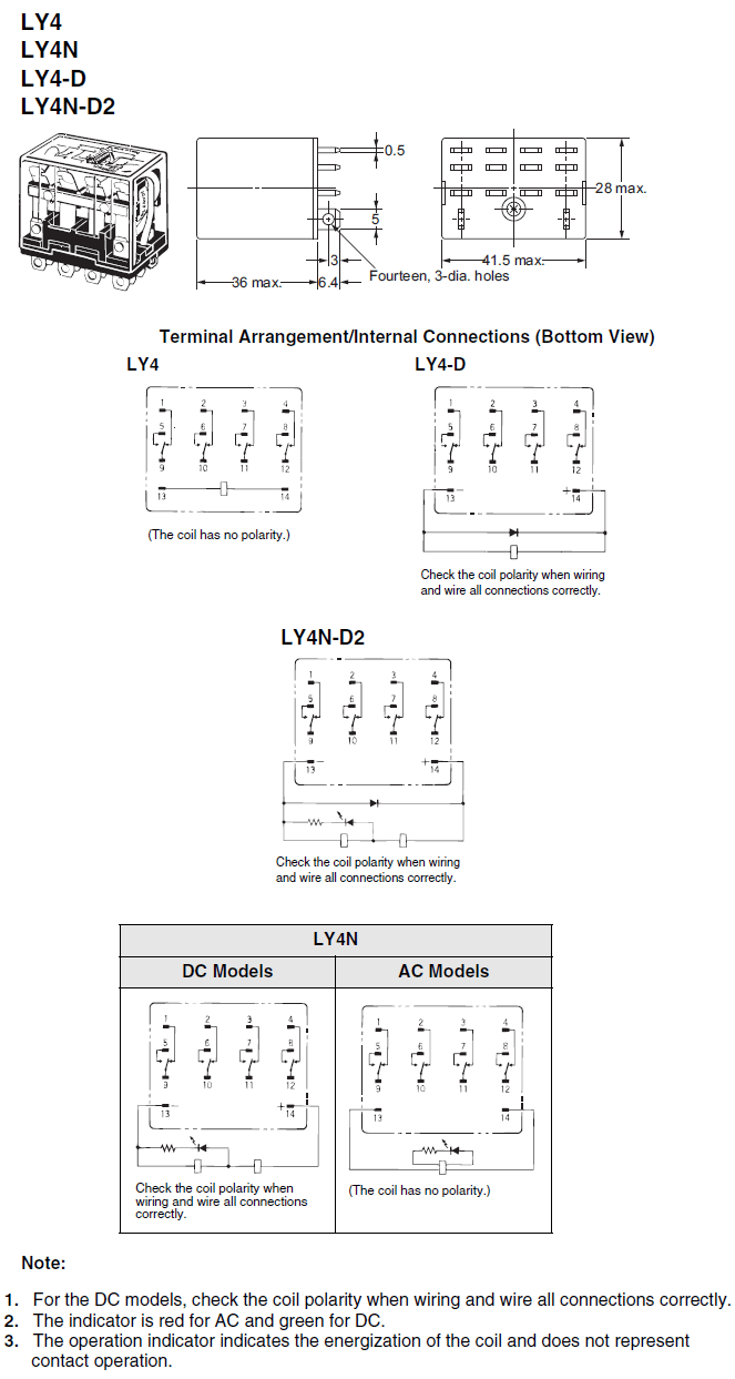 Omron Relay Wiring Diagram - Wiring Diagram