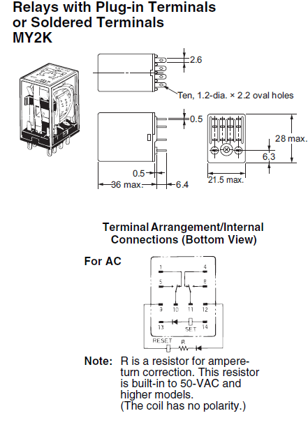 Omron Relay Wiring Diagram