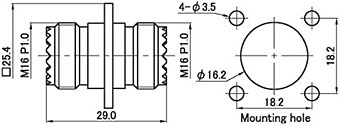 Dimensions of M-PA-JJ