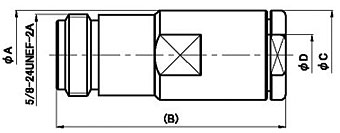 NJ-5DFB Dimensions